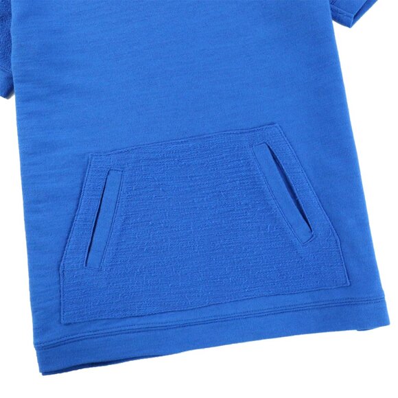 Boys Knit Short Sleeve Shirt with Hood Size S - Picture 5 of 6